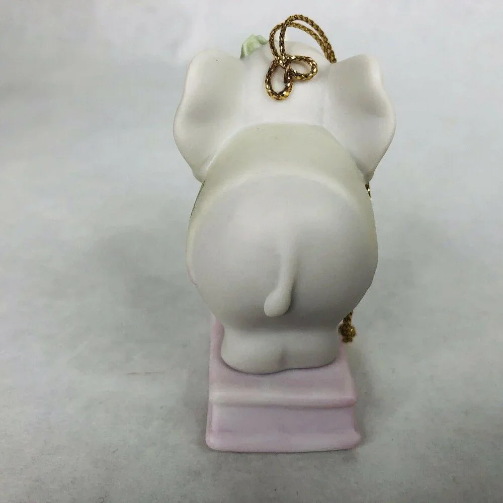 Precious Moments‎ Xmas Train Ornament Elephant Age 4 May Your Xmas Be Gigantic